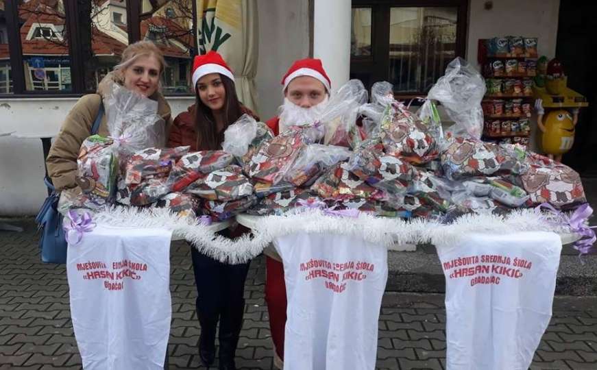Srednjoškolci u BiH prikupili slatkiše za djecu slabijeg imovinskog stanja